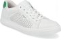 Rieker Witte Leren Sneakers voor Heren White Heren - Thumbnail 3