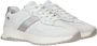 Rieker Sportieve witte sneaker met metallic accenten White Dames - Thumbnail 6