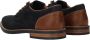 Rieker Blauwe Leren Veterschoenen met Cognac Accents Blue Heren - Thumbnail 12
