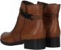 Rieker Stijlvolle cognac enkellaars met zwarte riem Bruin Dames - Thumbnail 10