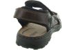 Rieker Bruine leren platte sandalen Bruin Heren - Thumbnail 15