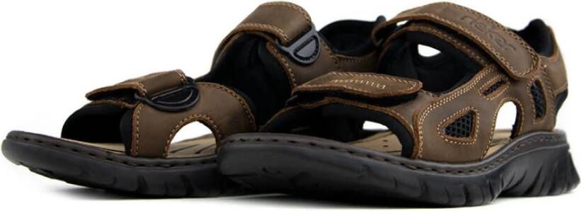 Rieker Stijlvolle platte sandalen