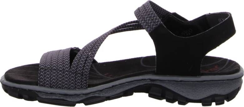 Rieker Stijlvolle platte sandalen