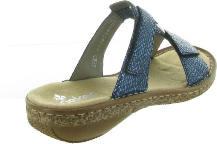Rieker Stijlvolle Schoenen N1112 Blue Dames