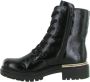 Rieker Veterschoenen enkellaars hakken met textielinzet aan de schacht - Thumbnail 10