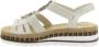 Rieker Sandalen zomerschoen sandaal sleehak in metallic-look - Thumbnail 18