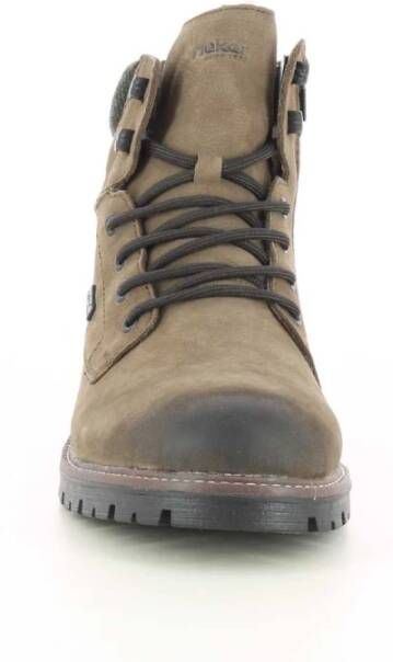 Rieker Taupe Herenschoenen Stijlvol Model Beige Heren