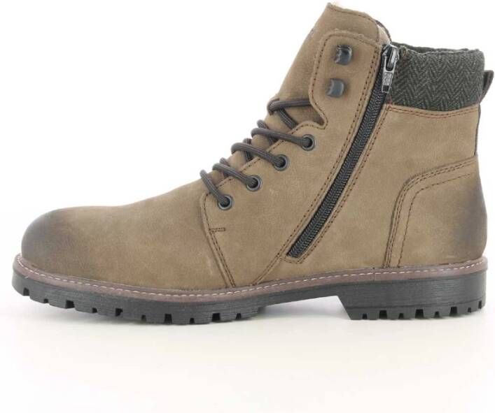 Rieker Taupe Herenschoenen Stijlvol Model Beige Heren