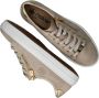 Rieker Taupe Sneakers met Gouden Accenten Beige Dames - Thumbnail 11