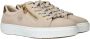 Rieker Taupe Sneakers met Gouden Accenten Beige Dames - Thumbnail 12