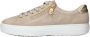 Rieker Taupe Sneakers met Gouden Accenten Beige Dames - Thumbnail 14