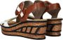 Rieker Trendy Platform Sandaal met gesp Multicolor Dames - Thumbnail 13