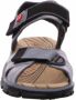 Rieker dames trekking sandalen blauw-grijs Sandalen 68851-14 blauw-grijs - Thumbnail 4