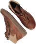 Rieker Bruin Cognac Comfortabele Gewatteerde Veterschoen Brown Dames - Thumbnail 2