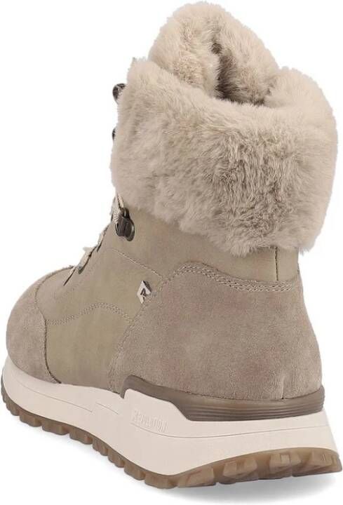 Rieker Veterlaarsjes voor dames Beige Dames