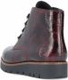Rieker Plateaulaarsjes veterschoenen enkellaars wedge laarzen met aantrek-lus in glanzend look - Thumbnail 4
