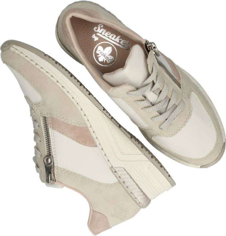 Rieker veterschoen Beige Dames