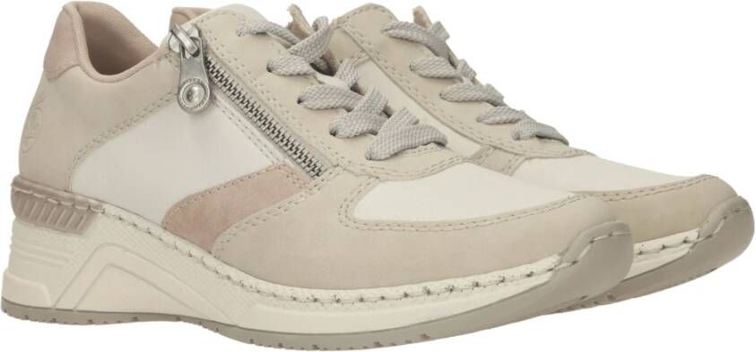 Rieker veterschoen Beige Dames