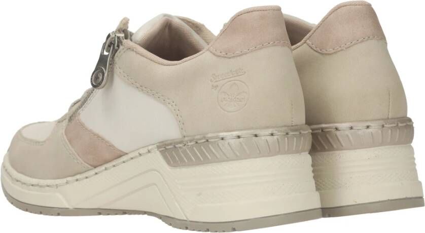 Rieker veterschoen Beige Dames