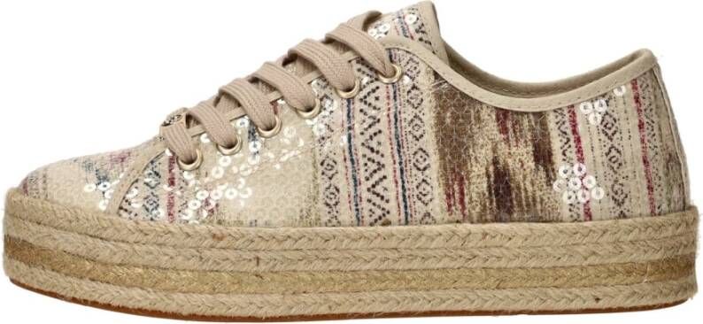 Rieker veterschoen Beige Dames