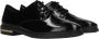 Rieker Zwarte veterschoenen met subtiel gouden detail Black Heren - Thumbnail 10