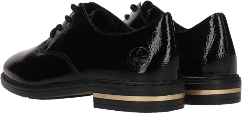 Rieker veterschoen Black Dames