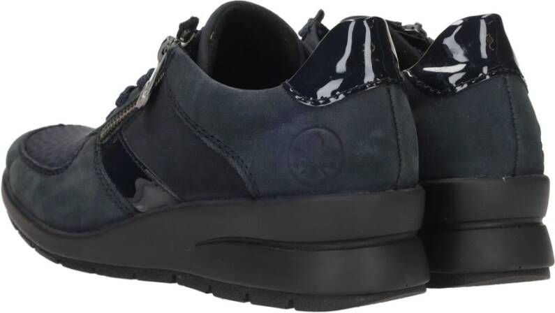 Rieker veterschoen Blue Dames