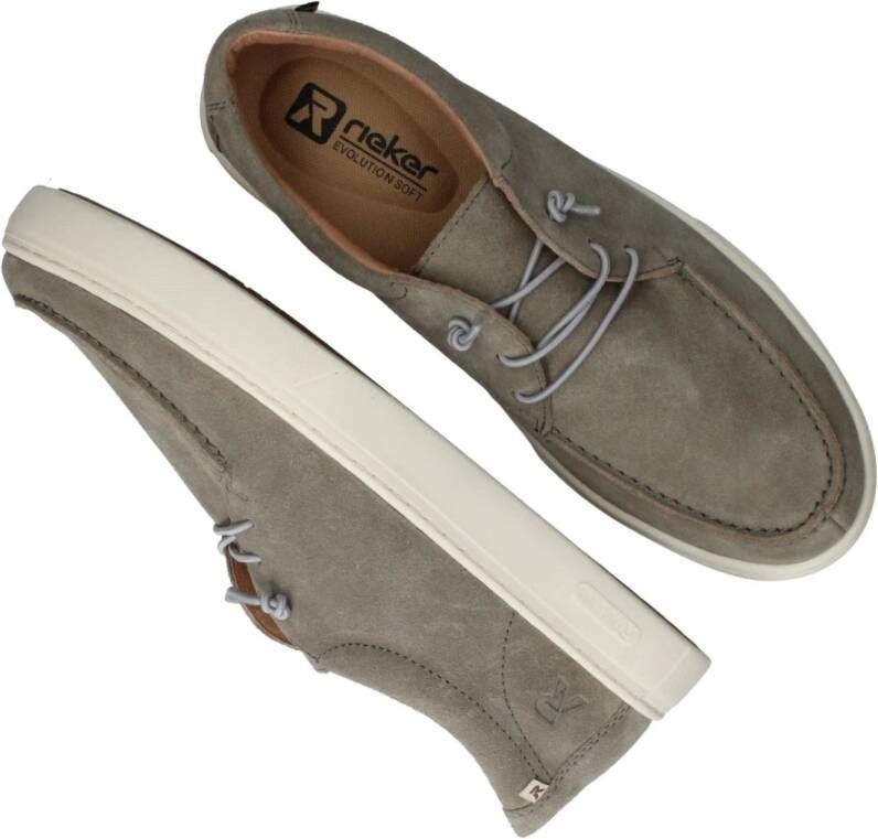 Rieker veterschoen Gray Heren