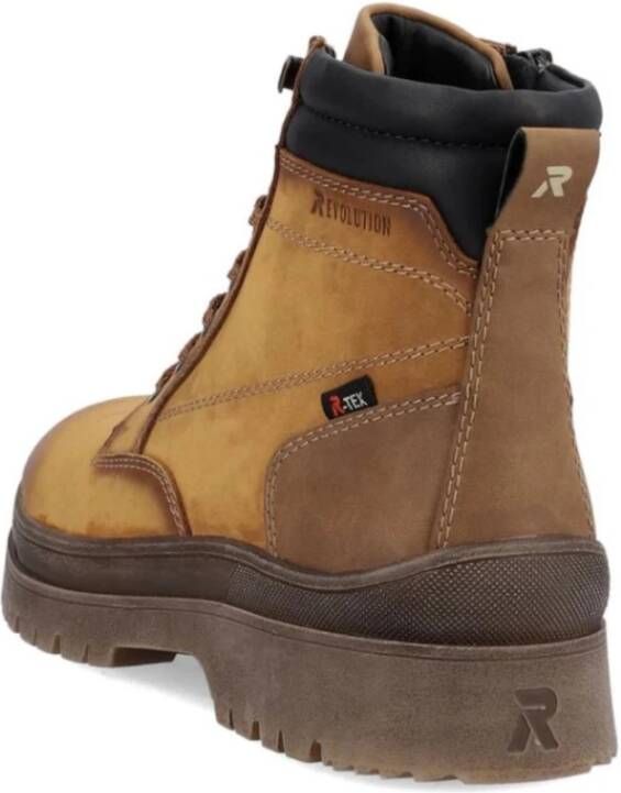 Rieker Winterlaarzen met lamswol Brown Heren