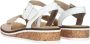 Rieker Sandalen zomerschoen sandaal sleehak met asymmetrische bandjes - Thumbnail 12