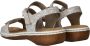 Rieker Witte Comfort Sandaal met Klittenbandsluiting White - Thumbnail 10