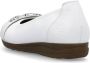 Rieker Witte Gesloten Ballerina's voor Vrouwen White Dames - Thumbnail 4