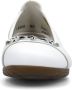 Rieker Witte Gesloten Ballerina's voor Vrouwen White Dames - Thumbnail 7