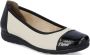 Rieker Witte Gesloten Ballerina's voor Vrouwen White Dames - Thumbnail 3