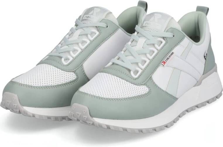 Rieker Witte leren sneakers