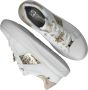 Rieker Trendy witte leren sneakers met gouden libelledetail White Dames - Thumbnail 4