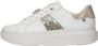Rieker Trendy witte leren sneakers met gouden libelledetail White Dames - Thumbnail 7