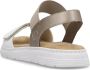 Rieker Witte Open Platte Sandalen Vrouwen Multicolor Dames - Thumbnail 4