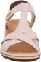 Rieker Witte sandalen met kruisband voor dames - Thumbnail 2