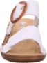Rieker Slippers sleehak zomerschoen slippers met grote siergesp - Thumbnail 2