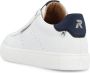 Rieker Comfortabele witte leren sneaker voor heren White Heren - Thumbnail 28