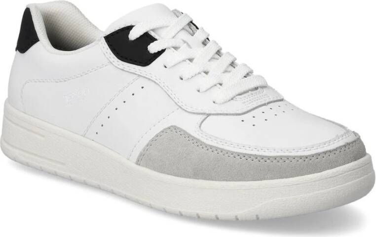 Rieker Witte Sneakers voor Mannen White Heren