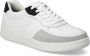 Rieker Comfortabele witte leren sneaker voor heren White Heren - Thumbnail 7