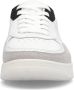 Rieker Comfortabele witte leren sneaker voor heren White Heren - Thumbnail 16