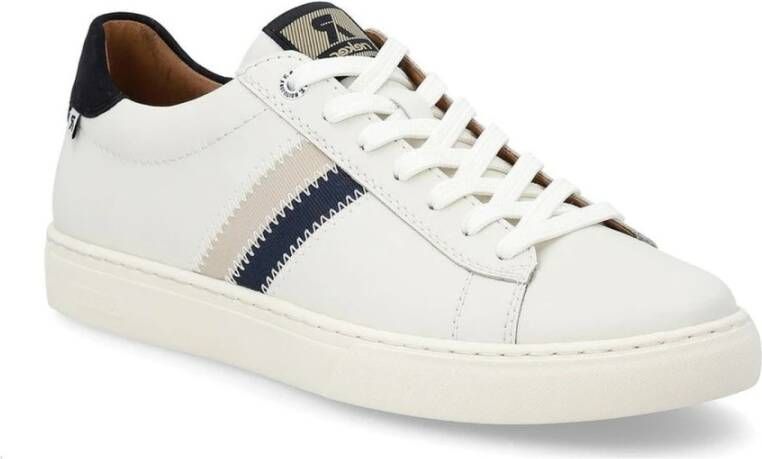 Rieker Witte Sneakers voor Mannen White Heren