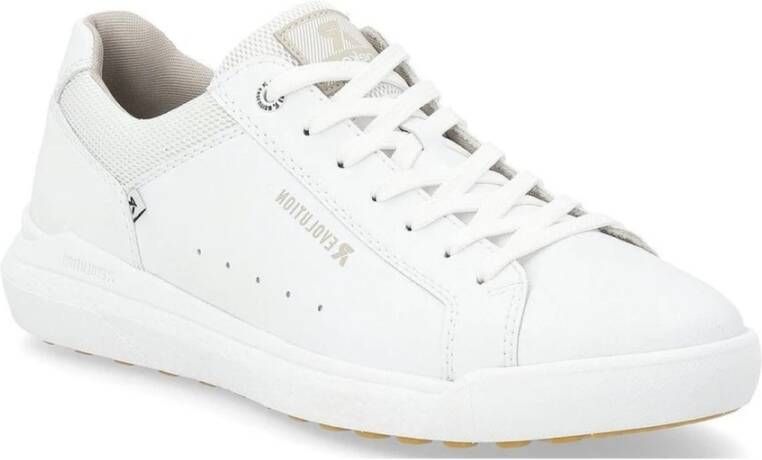 Rieker Witte Sneakers voor Mannen White Heren