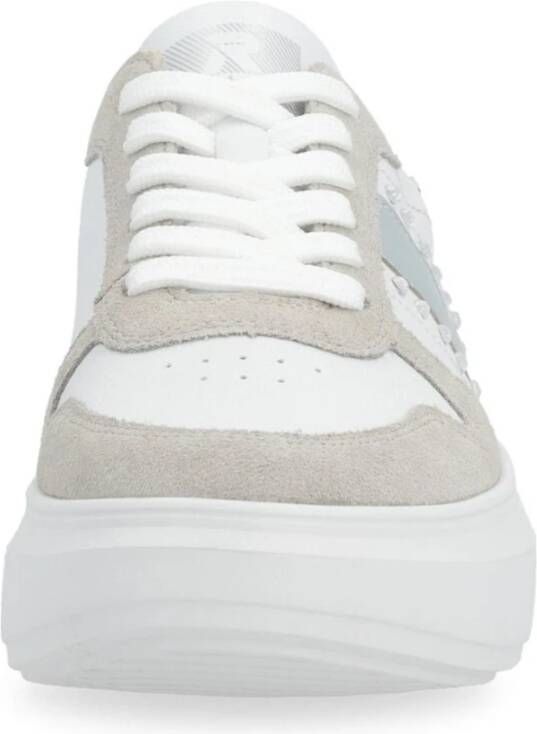 Rieker Witte Sneakers voor Vrouwen Multicolor Dames