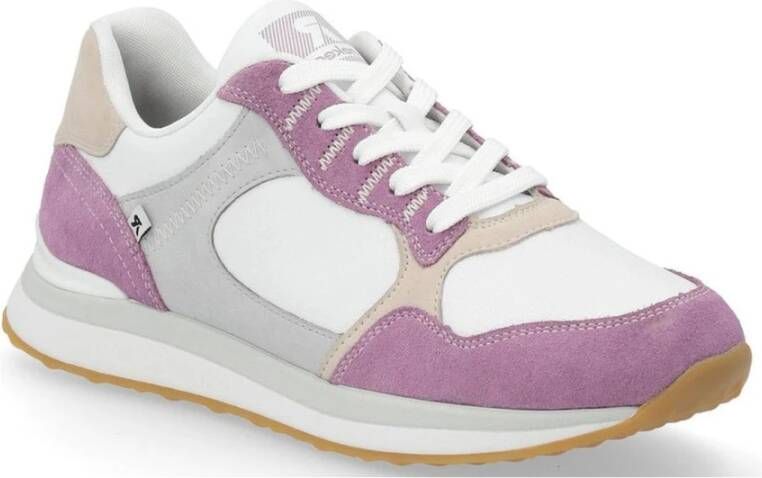 Rieker Witte Sneakers voor Vrouwen Multicolor Dames