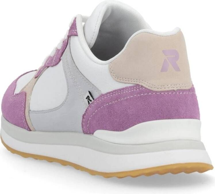 Rieker Witte Sneakers voor Vrouwen Multicolor Dames