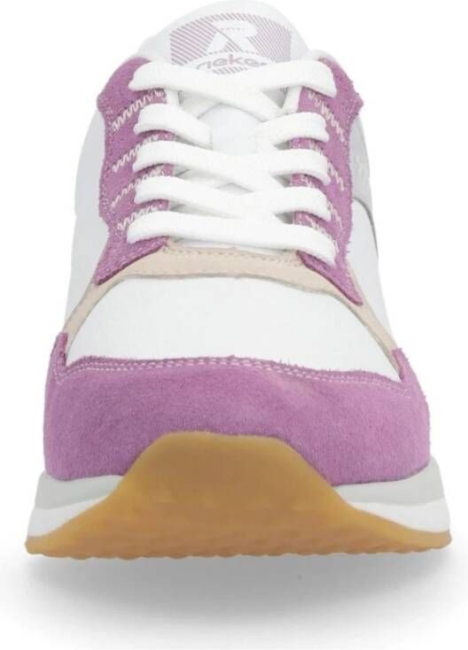 Rieker Witte Sneakers voor Vrouwen Multicolor Dames